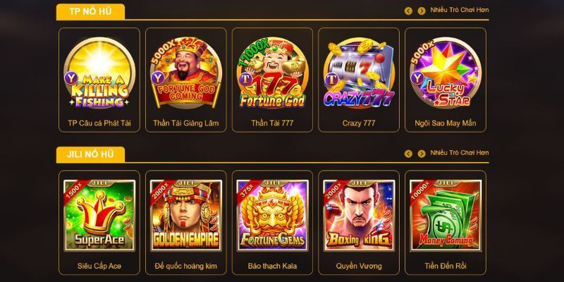 Những tuyệt phẩm nổ hũ không thể bỏ lỡ tại HUBET