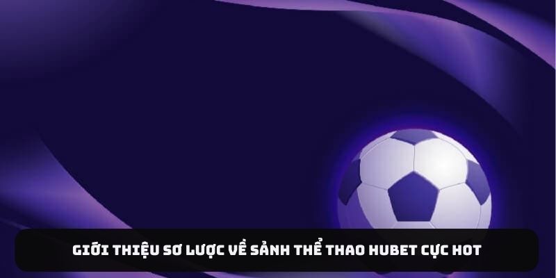 Giới thiệu sơ lược về sảnh thể thao HUBET cực hot